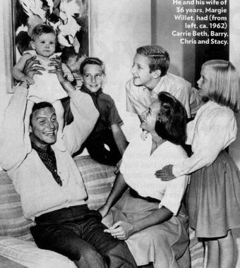 Carrie Beth Van Dyke with her parents Dick Van Dyke and Margie Willett and siblings